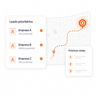 Priorizar leads e regiões
